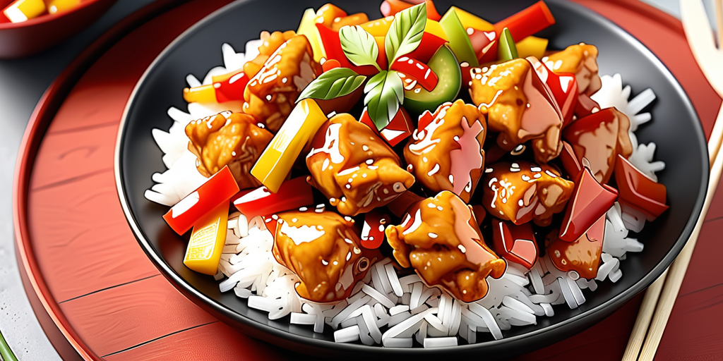 air fry sweet and sour chicken