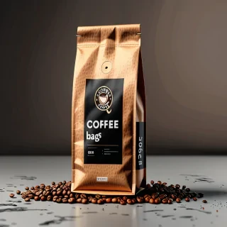 coffee bag mockup