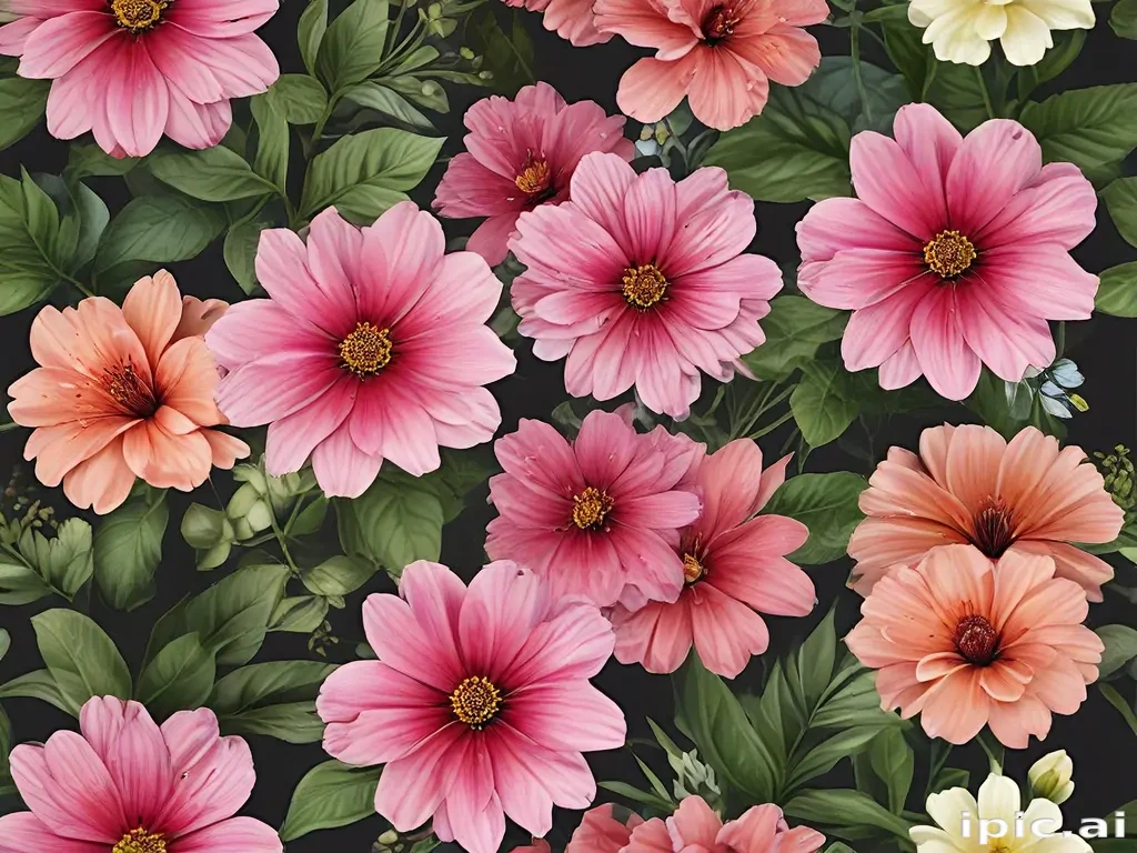 realistic flowers png