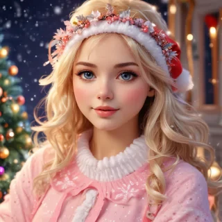 girly cute christmas wallpaper
