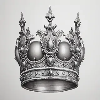 crown drawing