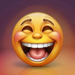 laugh emoji