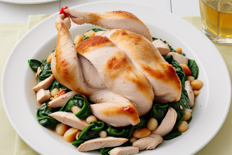 marry me chicken with spinach