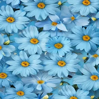 blue flower background