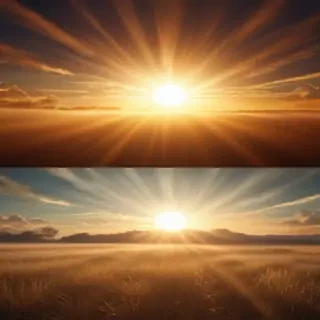 sun rays png