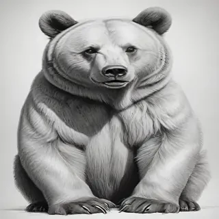 bear pictures to draw