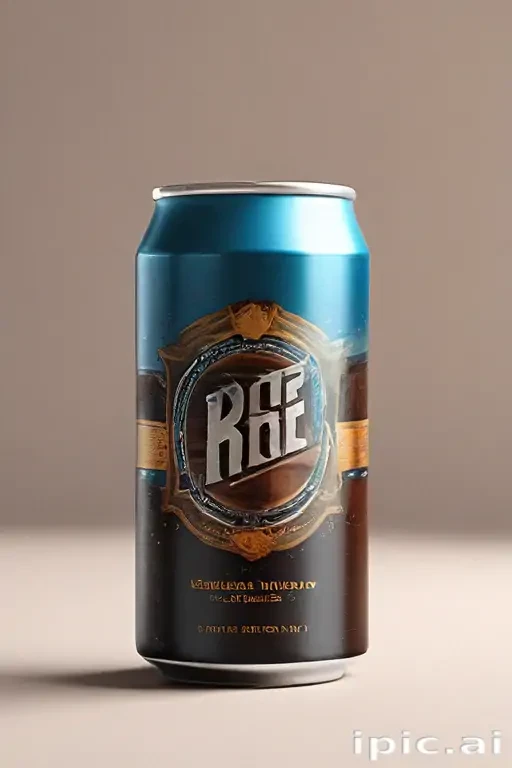 beer can mockup