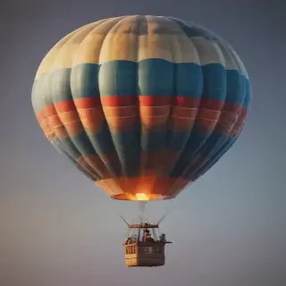 hot air balloon png
