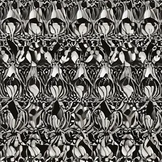 black and white pattern