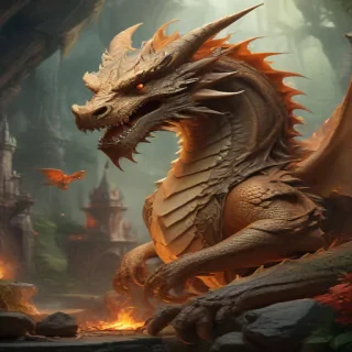 dragons background