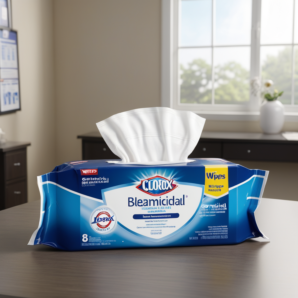 clorox healthcare bleach germicidal wipes