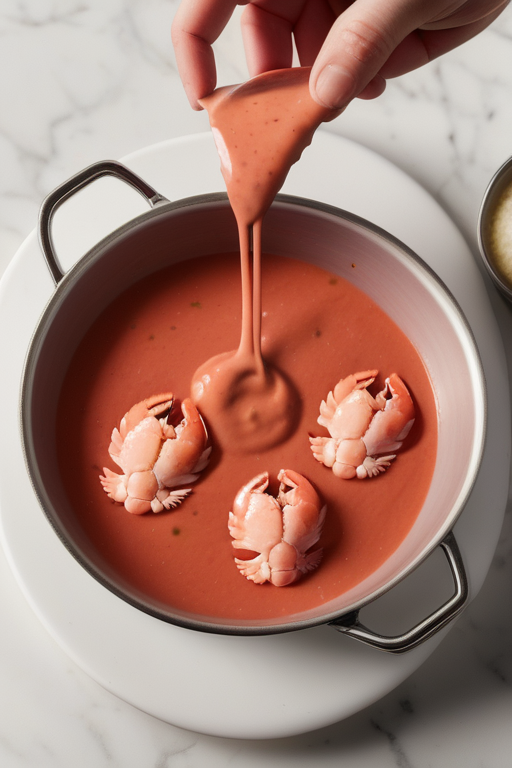 pink sauce for lobster ravioli