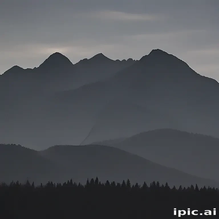 mountain silhouette