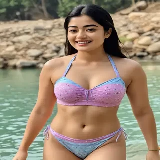 rashmika mandanna bikini photos