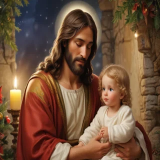 merry christmas jesus images