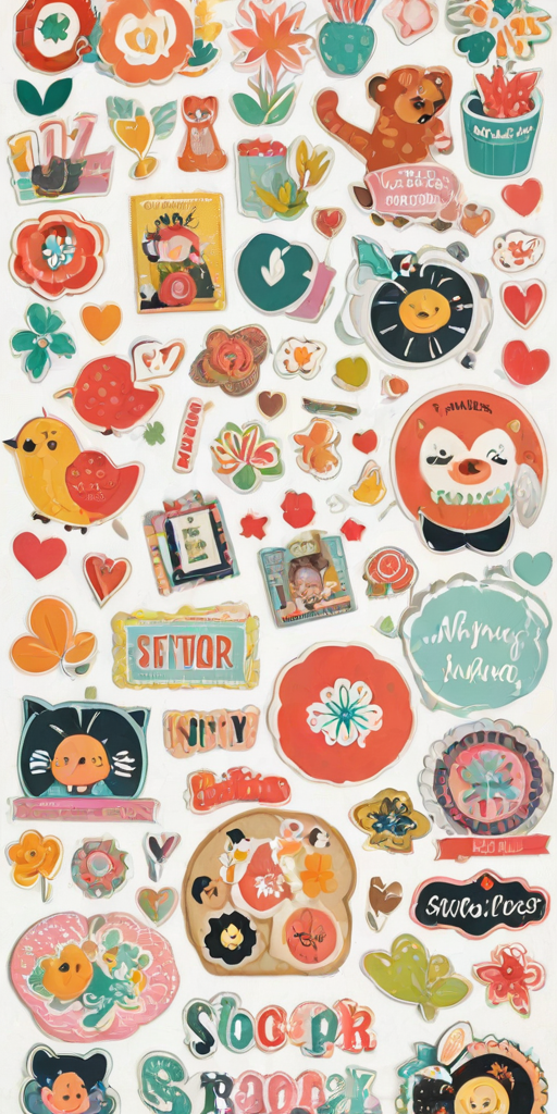 online scrapbook stickers