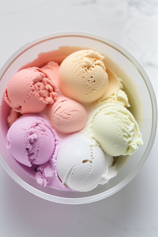 extract used to flavor plain ice cream