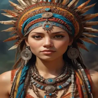 background tribal