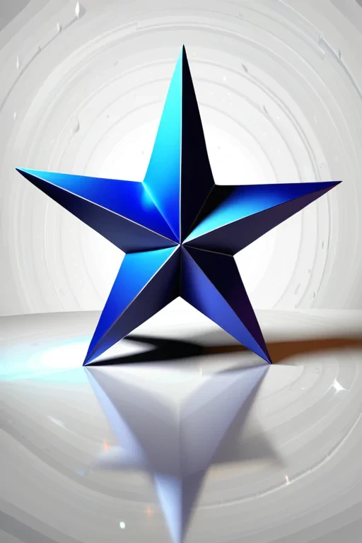 3d star png