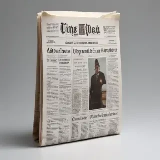 newspaper transparent