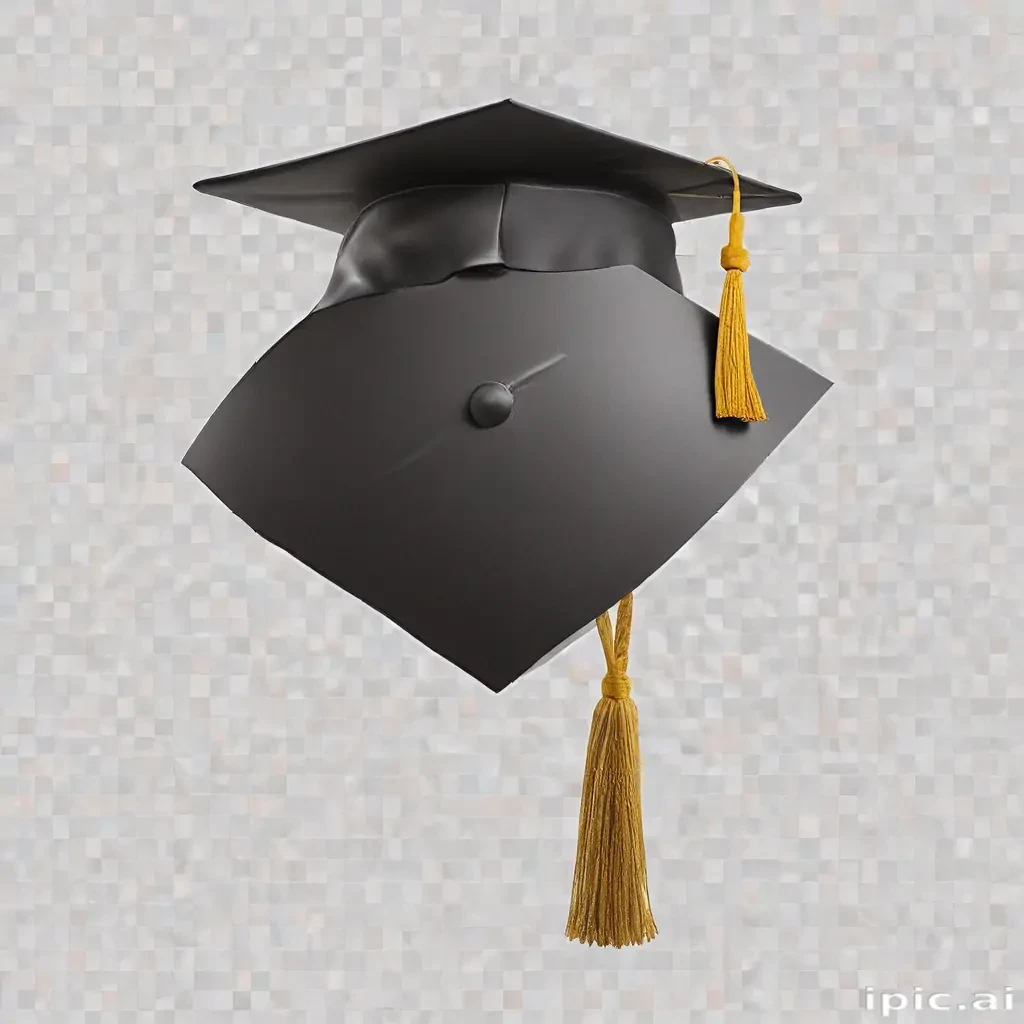 graduation cap transparent background