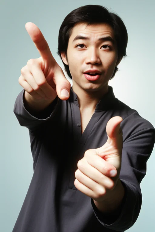 pointing finger png