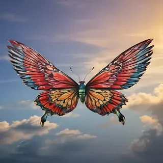 wings with background