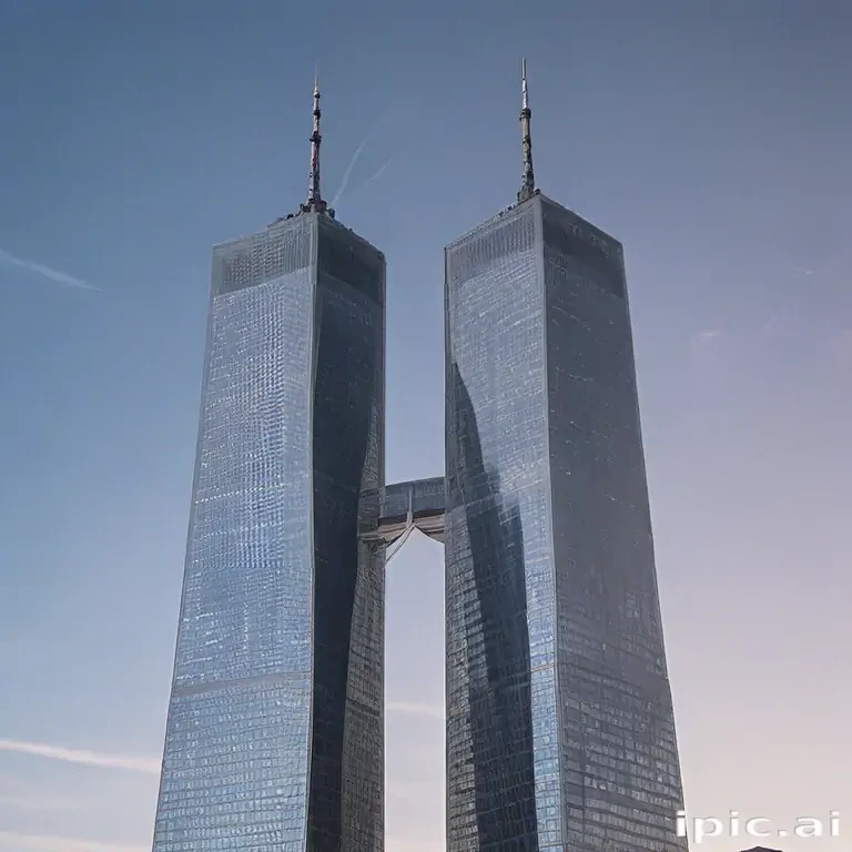 twin towers transparent