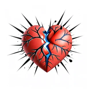 broken hearts png