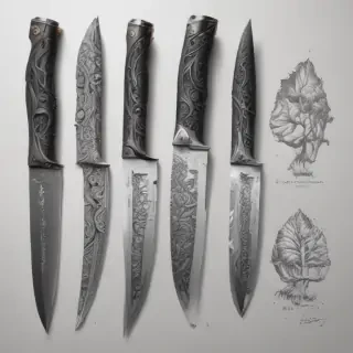 knife drawings