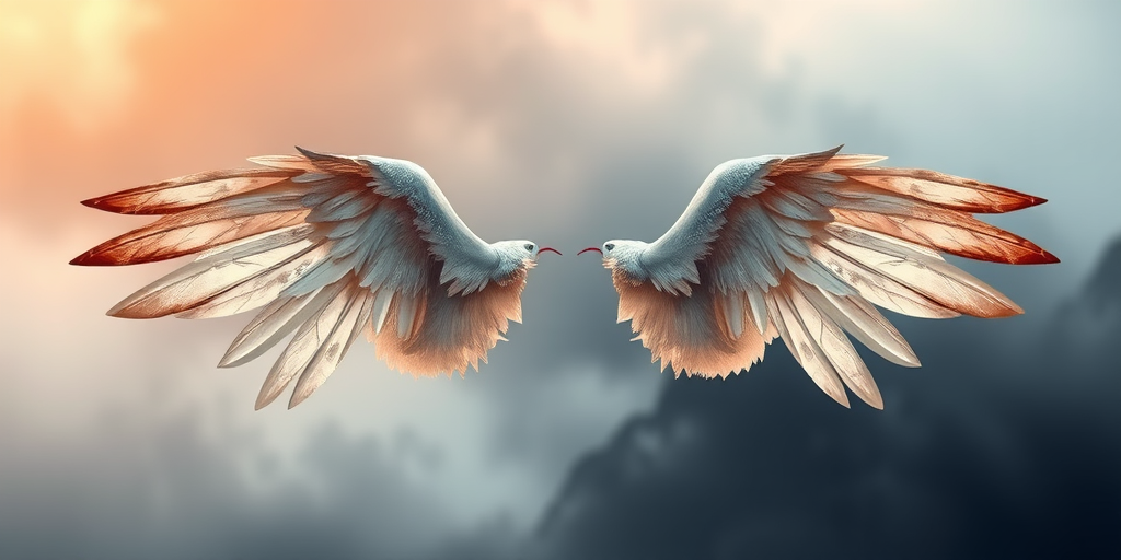 wings with background