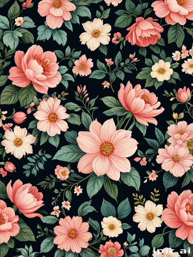 floral wallpaper phone