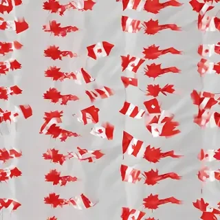 canada flag transparent