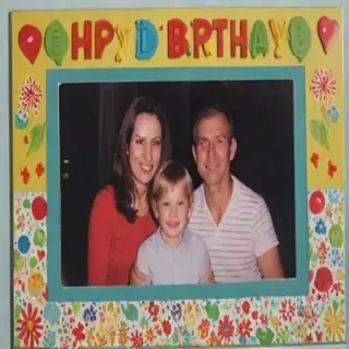 birthday frame