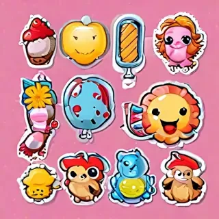 stickers clipart