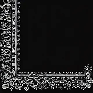 border clip art black and white