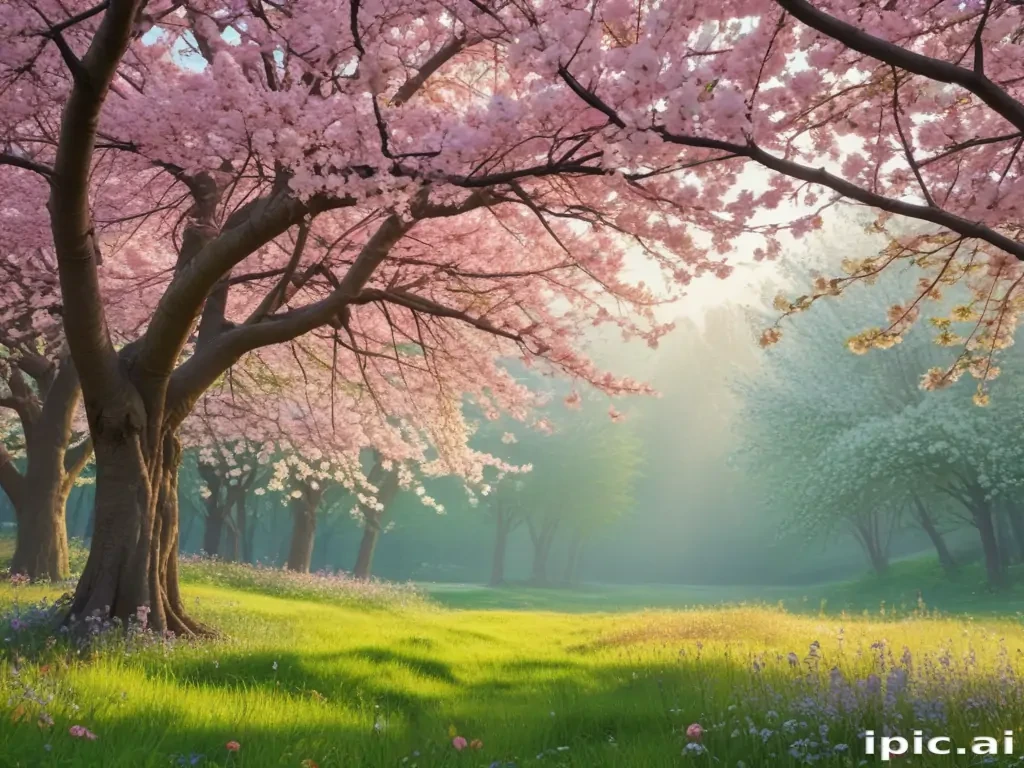 spring backgrounds aesthetic