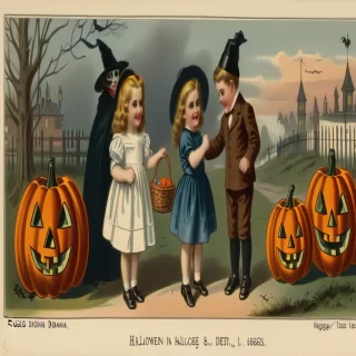 public domain images halloween