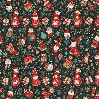 christmas pattern background