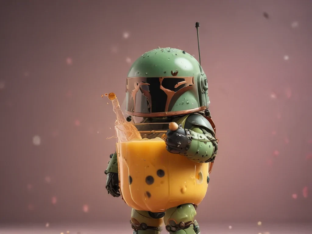 aesthetic cute boba wallpaper