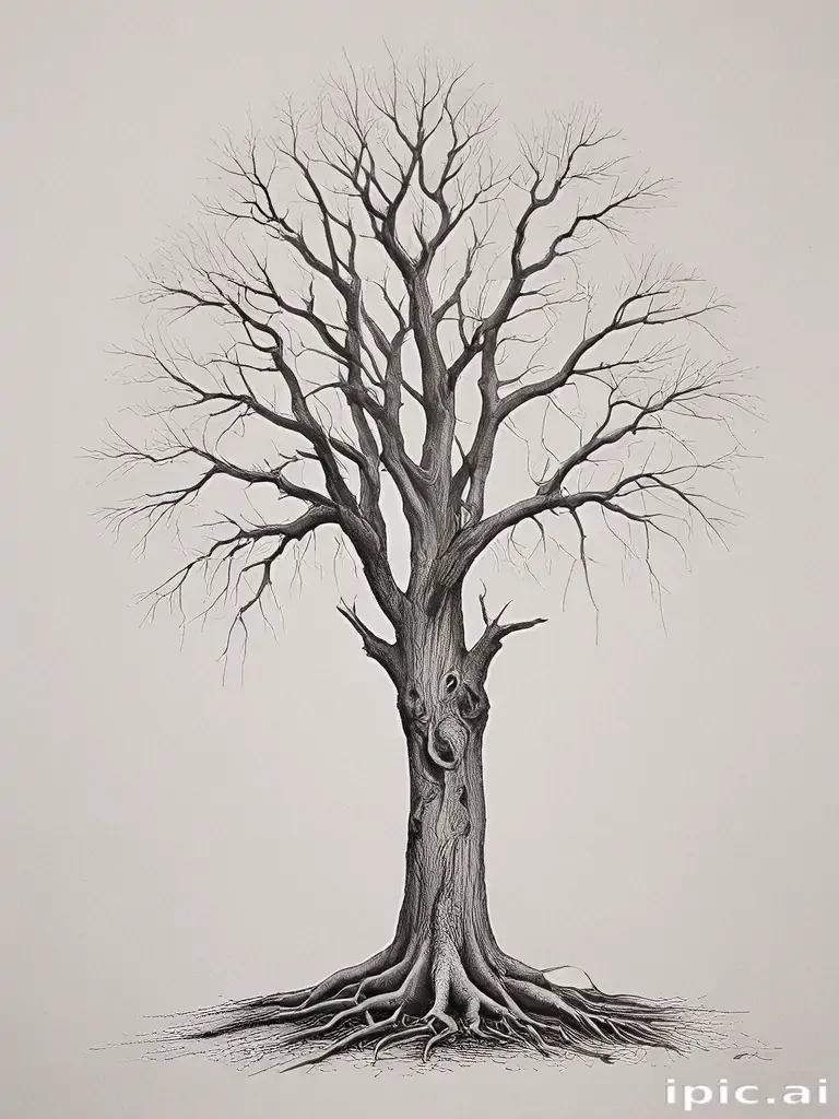 dead tree drawings