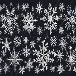 snow flakes png