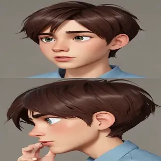 animated boy