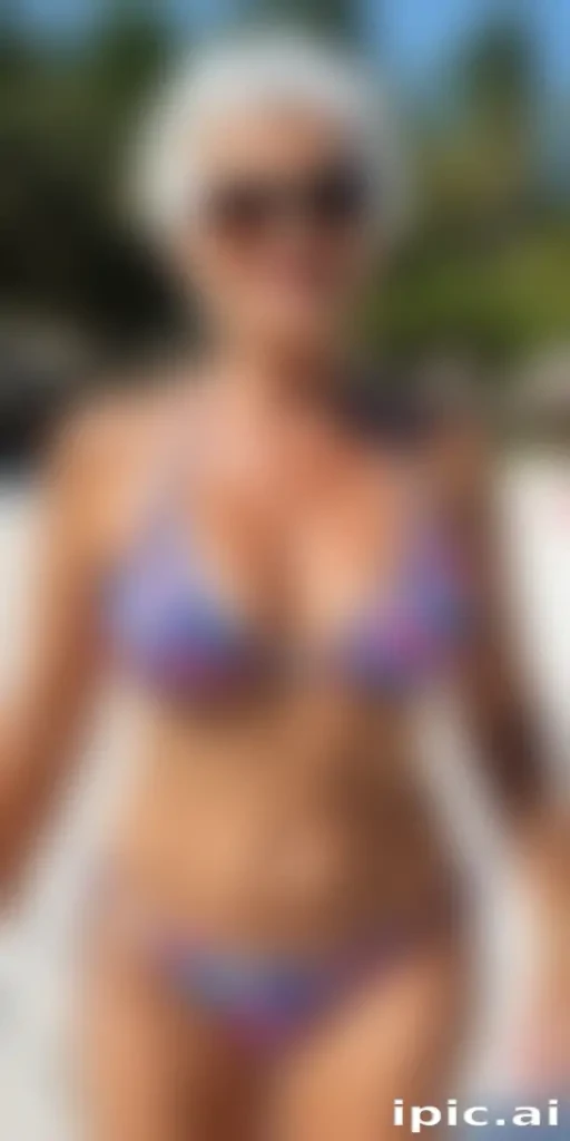 hot granny bikini