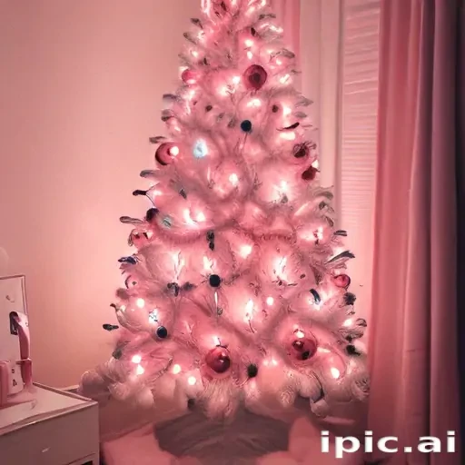 pink christmas aesthetic