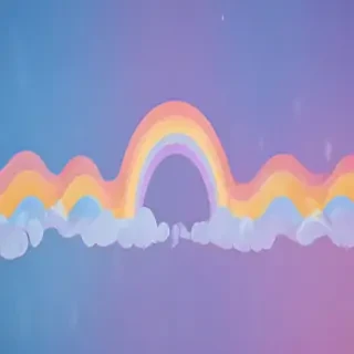 aesthetic wallpapers rainbow