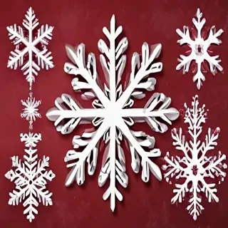 free snowflake clip art