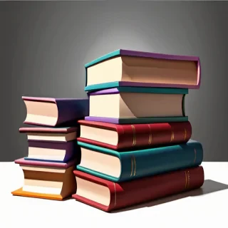 stack of books png