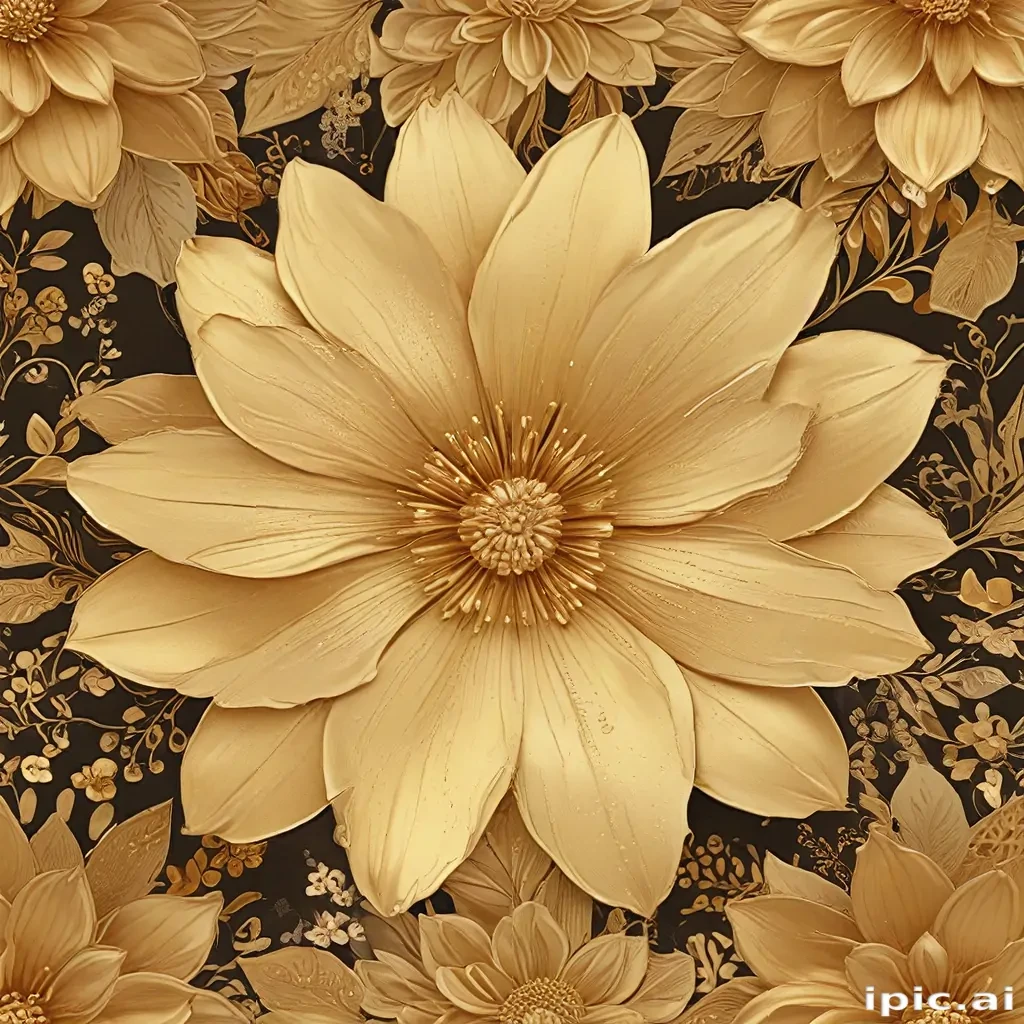 gold flower