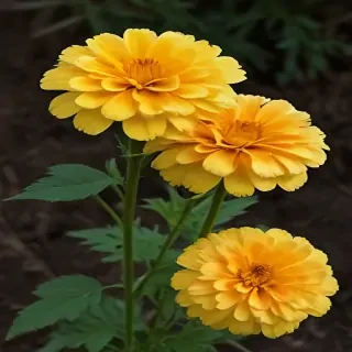 marigolds transparent